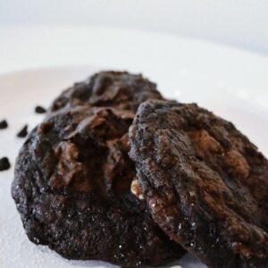 Triple Chocolate Toffee Cookies
