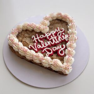 Chocolate Chip Heart Cookie